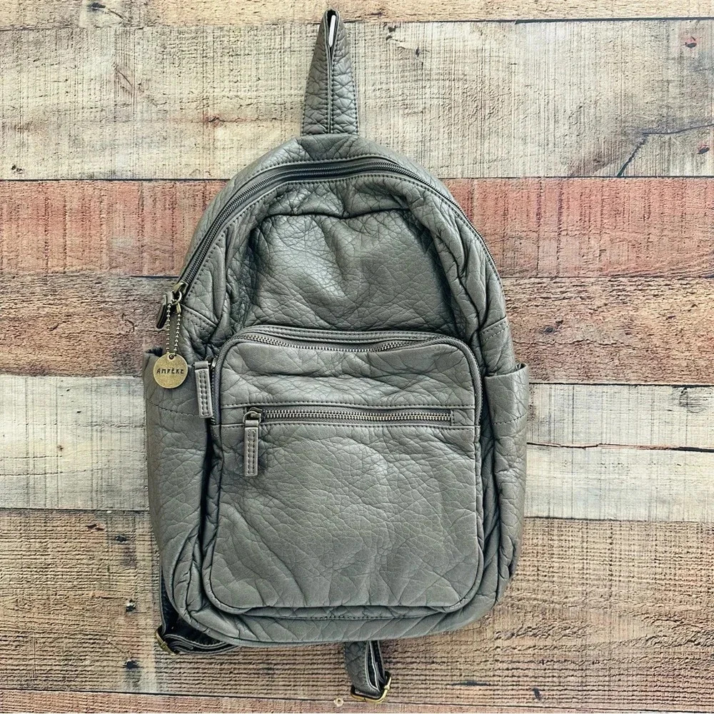 NWOT Ampere Creations Vegan Leather Backpack